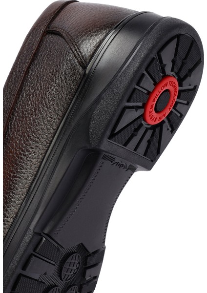 Erkek Kahverengi Deri Comfort Loafer 25SFD6763FT