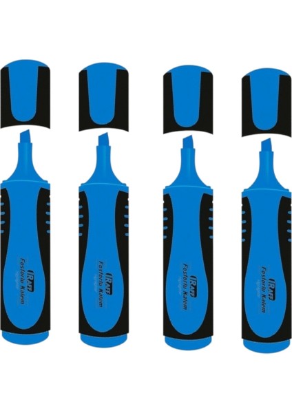 Fosforlu Kalem Mavi ( 4 Adet)