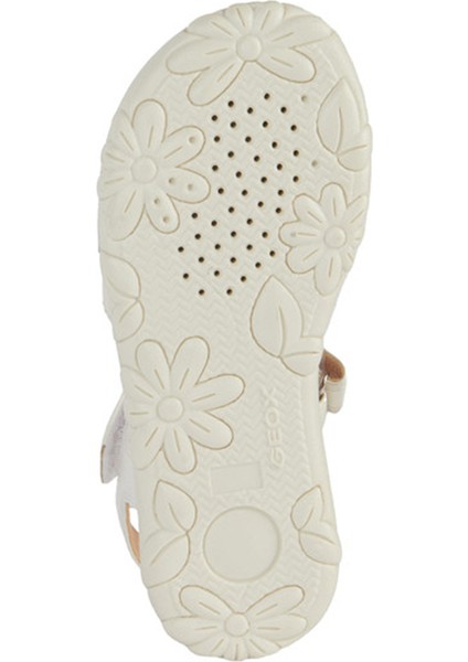 Kız Çocuk Beyaz Haiti Sandalet J458ZD000NFC0459