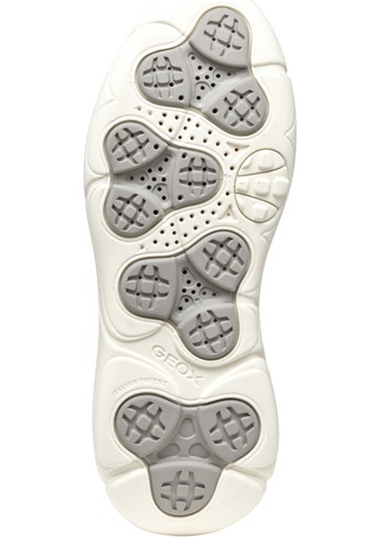 Kadın Gri D Nebula 2.0 x A - Knit.tex + Su Bağcıklı Kumaş Sneaker D55NHA09T22C5097