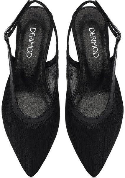 Kadın Siyah Arkası Açık Babet 25SFD18126F