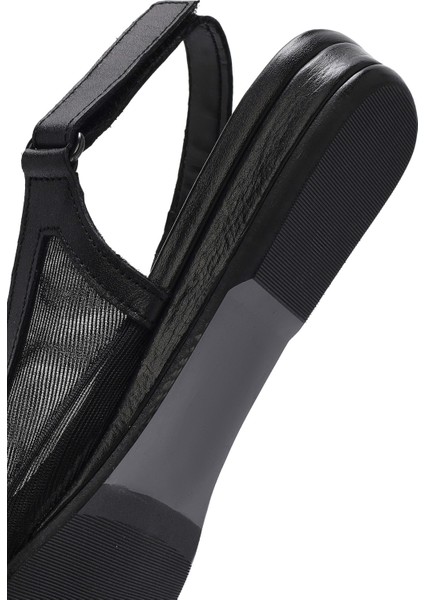 Kadın Siyah Arkası Açık Babet 25SFD18126F