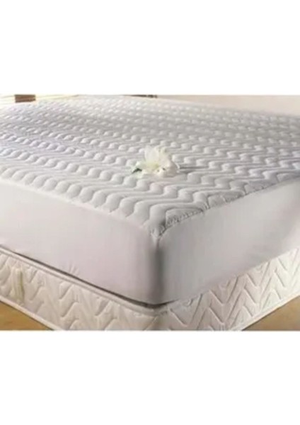 160X200 Kapitone Sıvı Geçirmez Çift Kişilik Alez, Rahat ve Koruyucu Uyku Seti