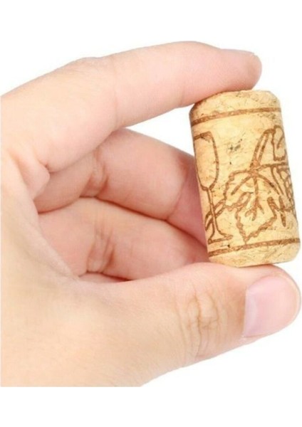 Doğal Şarap Şişesi Mantarı 10'lu Set, Sağlıklı ve Şık Mantar Tıpa fırsatları