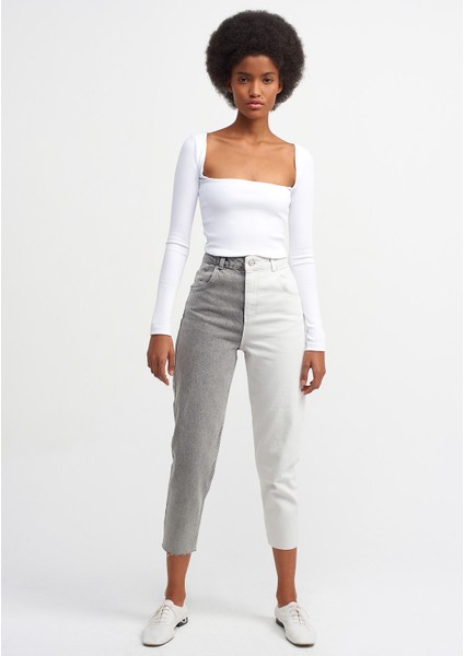 3700 Fitilli Uzun Kollu Top-Beyaz fiyatları