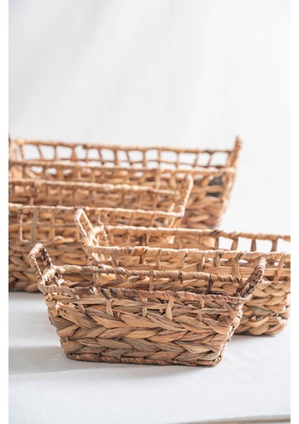 Soléa hasır 4 Lü Sepet Seti modelleri