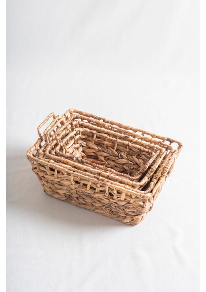 Soléa hasır 4 Lü Sepet Seti fırsatları