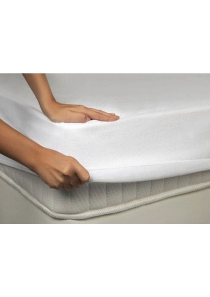 Turkuaz 160X200 Çift Kişilik Sıvı Geçirmez Elastik Çarşaf