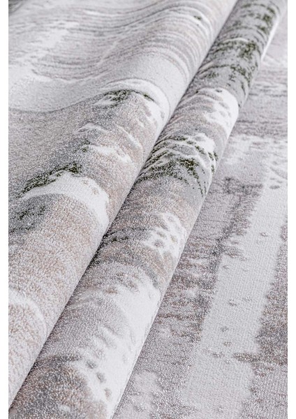 Alaçatı 2601A Gri Yeşil Yumuşak Dokulu Modern Salon, Mutfak, Oturma, Çocuk Odası Halısı fiyatları