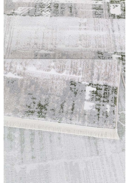 Alaçatı 2601A Gri Yeşil Yumuşak Dokulu Modern Salon, Mutfak, Oturma, Çocuk Odası Halısı modelleri