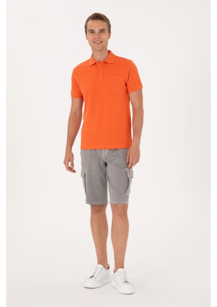 Erkek Koyu Gri Şort (Örme) 50285309-VR080