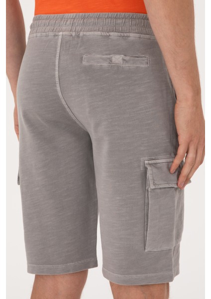 Erkek Koyu Gri Şort (Örme) 50285309-VR080