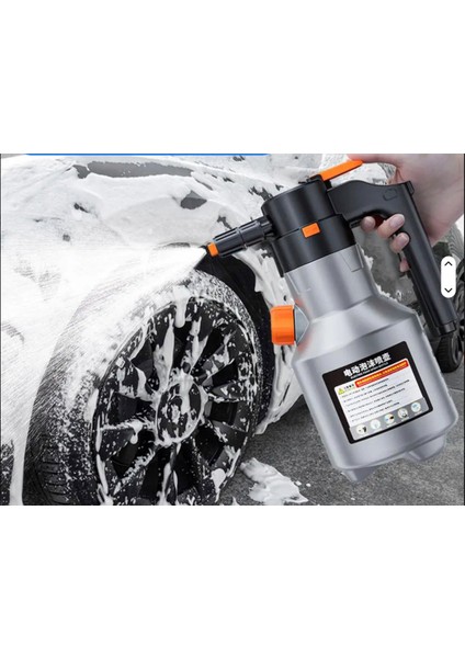 Şarjlı Kendinden Pompalı Köpük Püskürtücü Araba Yıkama Ilaçlama Için Yüksek Basınçlı Pompa