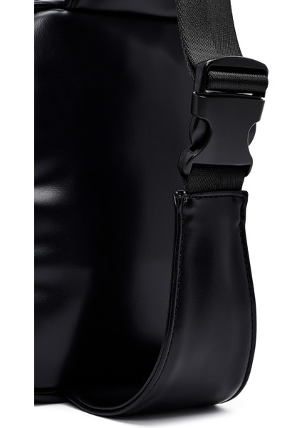 Erkek Siyah Mini Çapraz Çanta 25SBD300218