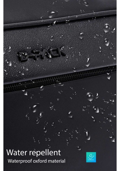 D-Pack Erkek Siyah Kumaş Mini El Çantası 25SBD30326F