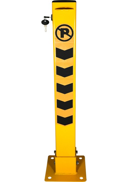 Kilitli Park Direği - Kendinden Kilitli 75 cm