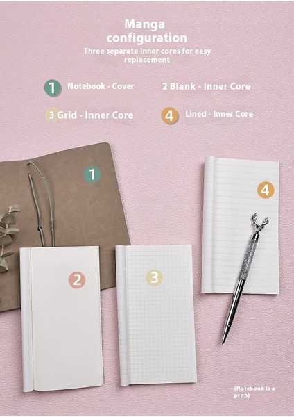 Seyahat Defteri Vintage A6 El Kitabı Öğrenci Günlüğü (Yurt Dışından) fiyatları