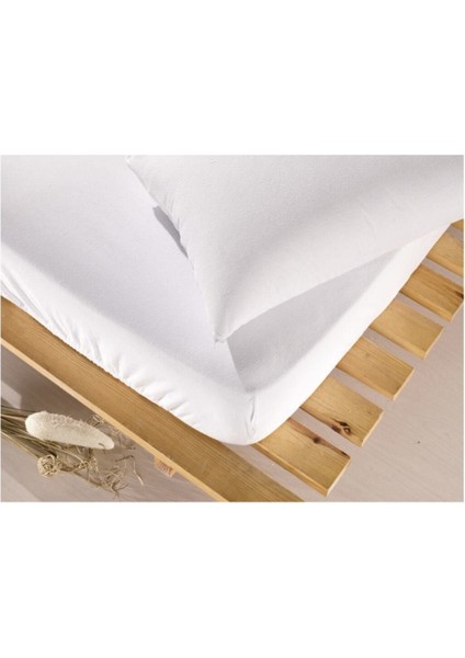 Iki Katlı Sıvı Geçirmez Tek Kişilik Yatak Koruyucu 90X190