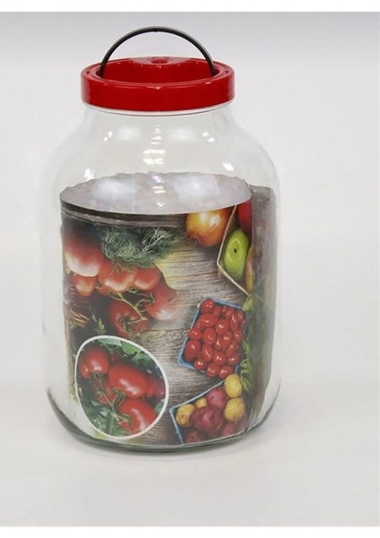 2 Litre Cam Saklama Kavanozu, Turşu ve Bakliyat Için, Dayanıklı ve Şık Tasarım fiyatları
