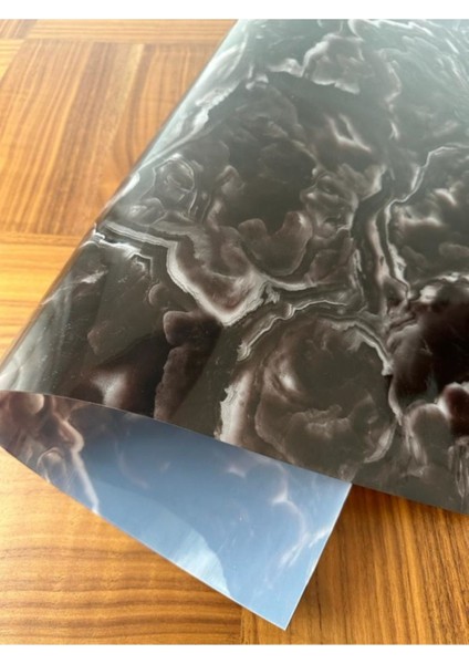 Kahve Mermer Desenli Kalın Pvc Masa Koruyucu ve Pedi indirimleri