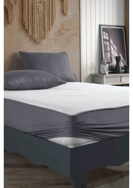 Gri Pamukkale Klimalı Sıvı Geçirmez Yatak Koruyucu Alez, 10 Ebat indirimleri