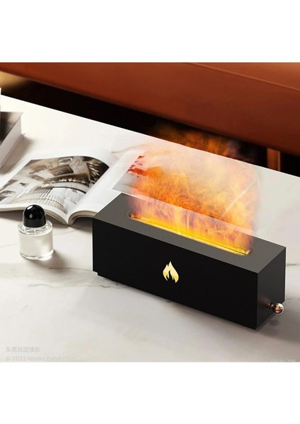 Şömine Görünümü Volkan Difüzörü Çoklu Mod Seçimi Oda Hava Nemlendirici modelleri