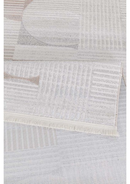 Alaçatı 2605A Gri Pudra Yumuşak Dokulu Modern Salon, Mutfak, Oturma, Çocuk Odası Halısı fırsatları