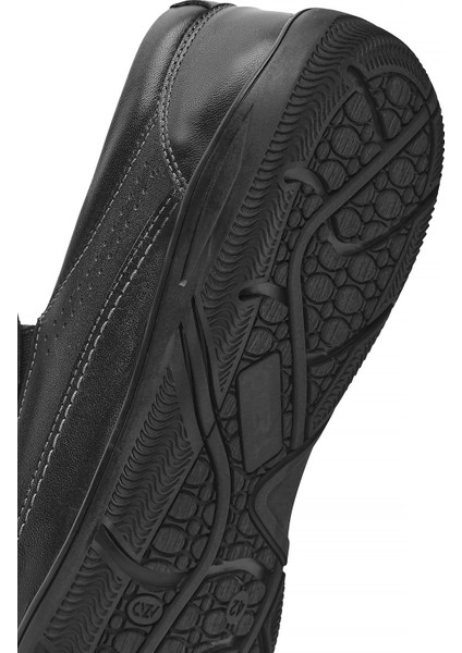 Erkek Siyah Deri Casual Loafer 25SFD711218