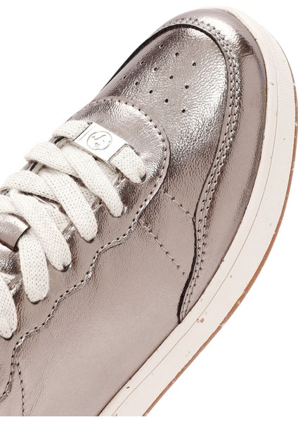 Acbc x Derimod Kadın Bronz Bağcıklı Metalik Sneaker 24WFD435232