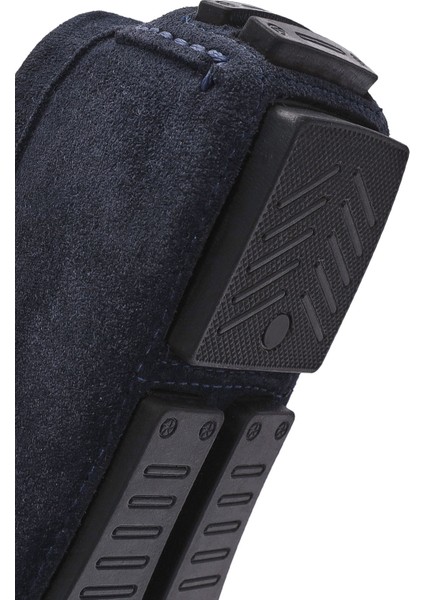Erkek Lacivert Süet Deri Loafer 25SFD711010