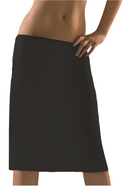 Siyah Renk Uzun Jüpon