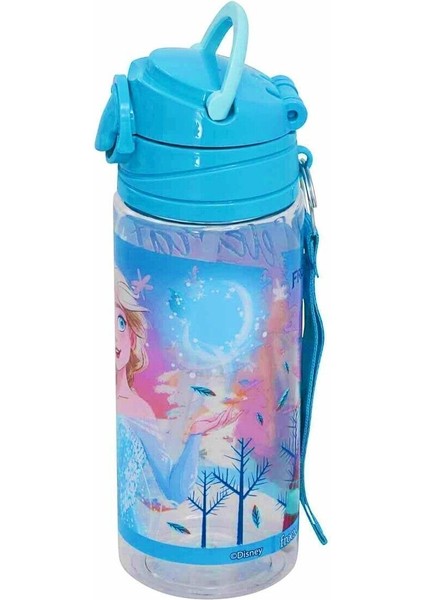 Mavi 500 ml Pipetli Plastik Matara, Dayanıklı ve Pratik Içecek Kabı modelleri