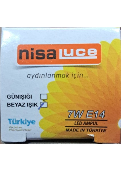 7 W E14 LED Ampul fiyatları