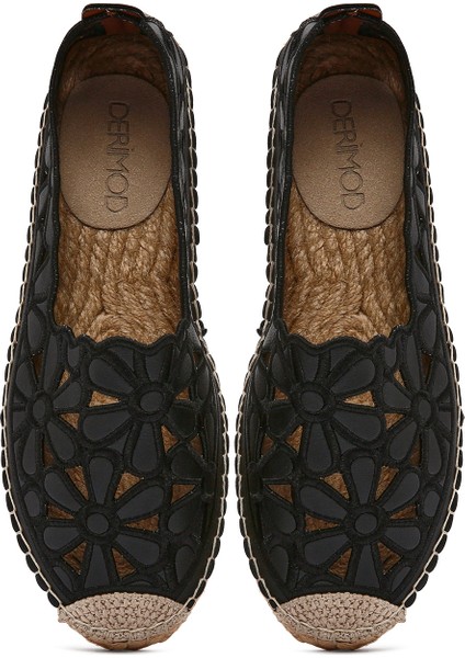 Kadın Siyah Espadril 25SFD205514