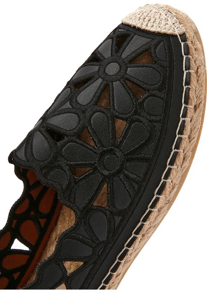 Kadın Siyah Espadril 25SFD205514