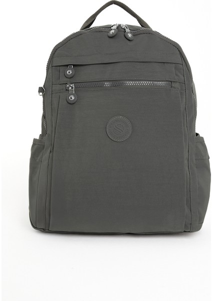 Unisex Suya Dayanıklı Krinkıl Kumaş Laptop Bölmeli Sırt Çantası ve Askılı Kalemlik indirimleri