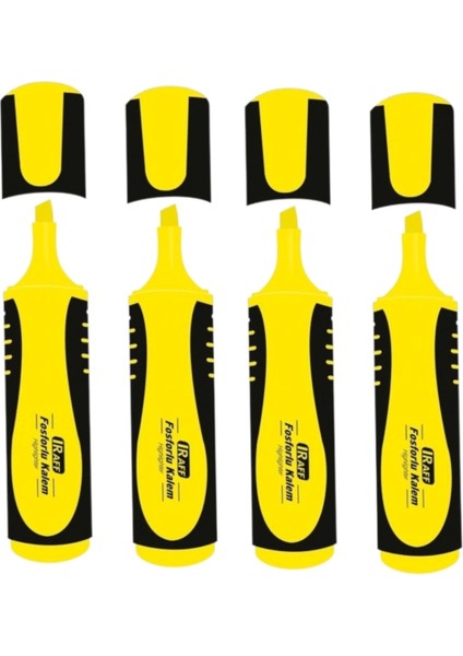 Fosforlu Kalem Sarı ( 4 Adet)