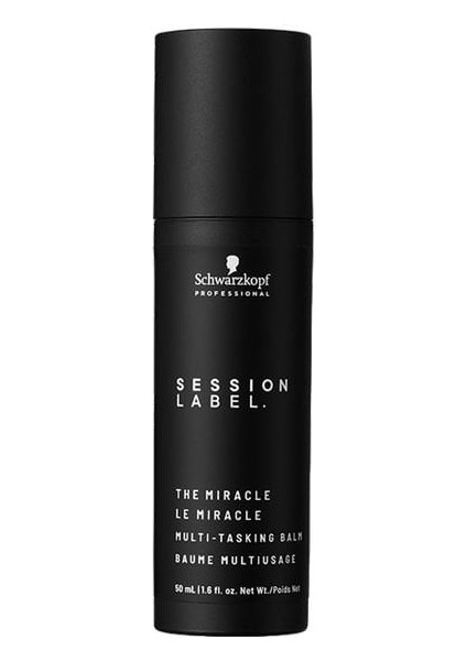 Avantajlı 5 Adet Schwarzkopf Session Label The Miracle Isı Koruyucu Elektriklenme Önleyici Balsam 50ML -