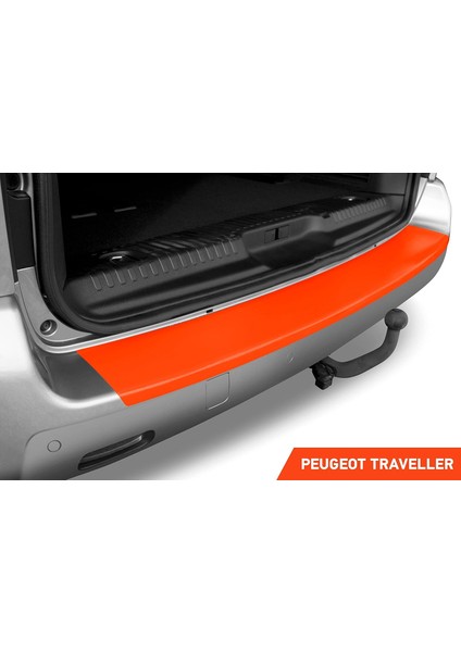 Luxshıeld Peugeot Traveller V 2016-2025 Için Alman Kaliteli Arka Tampon Koruma Seti Karbon Siyah fiyatları