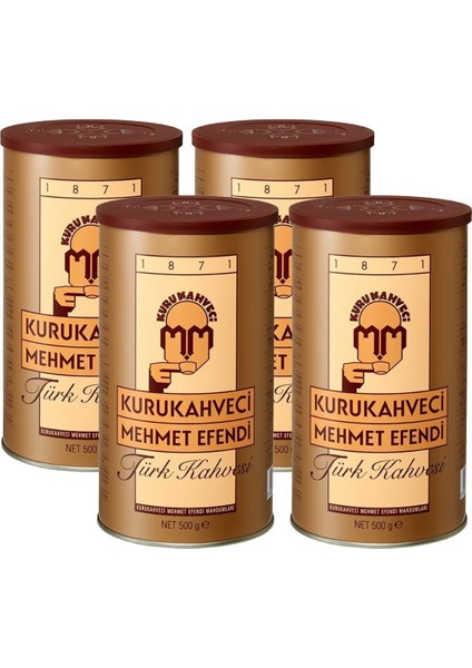 Mehmet Efendi Türk Kahvesi 500 gr x 4
