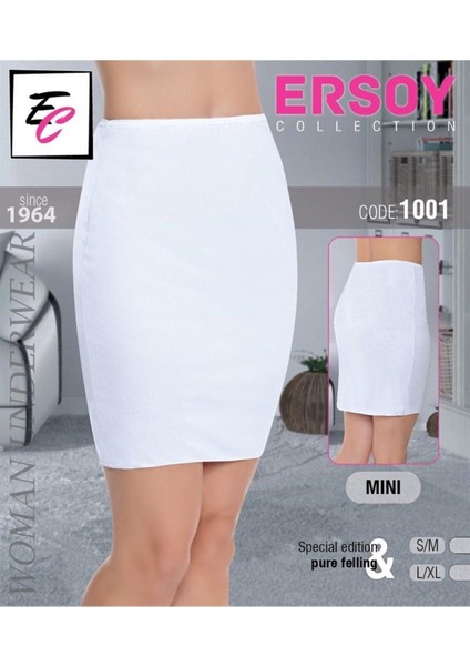 1003 Mini Jipon Astar Beyaz