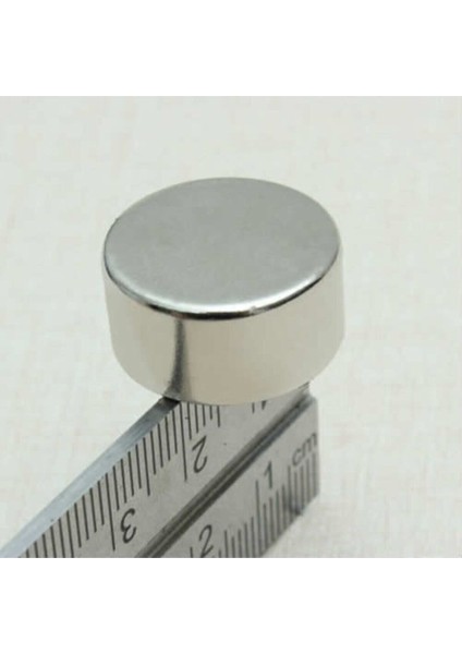 1 Adet - Yuvarlak Süper Güçlü Neodyum Mıknatıs, 20X10 Mm, (Çap: 20MM x Kalınlık 10MM) fırsatları
