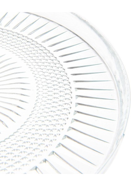 Şeffaf Cam Tabak 16 Cm, Zarif ve Şık, Dayanıklı ve Pratik Kullanım modelleri