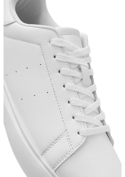 Acbc x Derimod Erkek Beyaz Bağcıklı Sneaker 25SFD780318