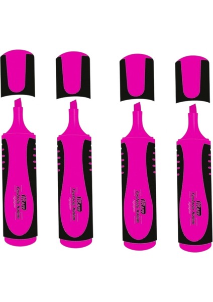 Fosforlu Kalem Pembe( 4 Adet)