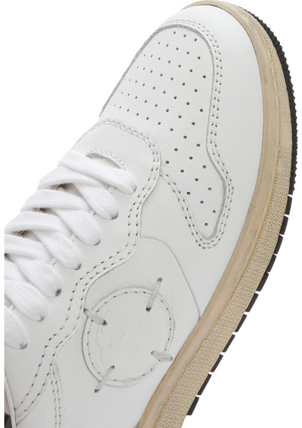 Acbc x Derimod Kadın Beyaz Bağcıklı Deri Sneaker 25SFD435414