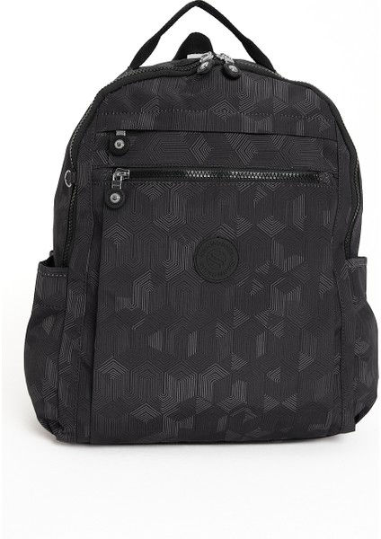 Unisex Suya Dayanıklı Krinkıl Kumaş Laptop Bölmeli Sırt Çantası ve Askılı Kalemlik modelleri