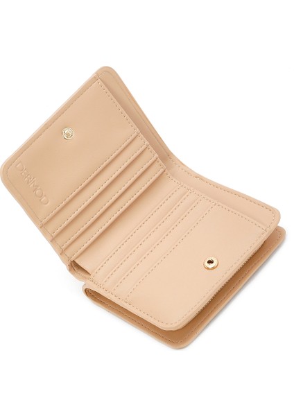 Kadın Bej Baskılı Cüzdan 000A2D563026