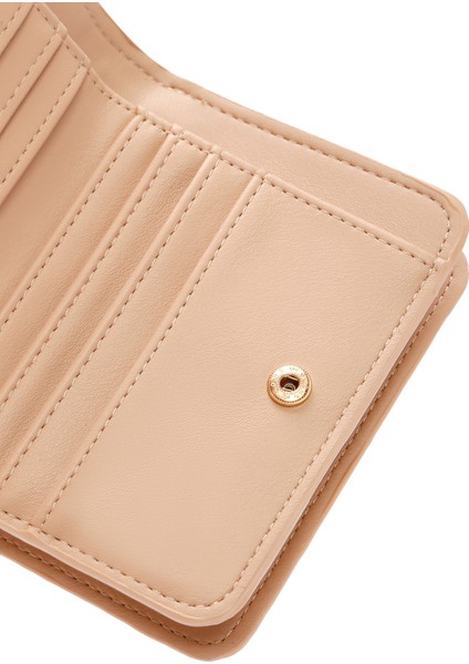 Kadın Bej Baskılı Cüzdan 000A2D563026