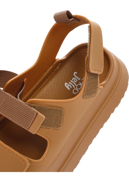 Kadın Taba Bantlı Kalın Tabanlı Jelly Sandalet 25SFE4753PV